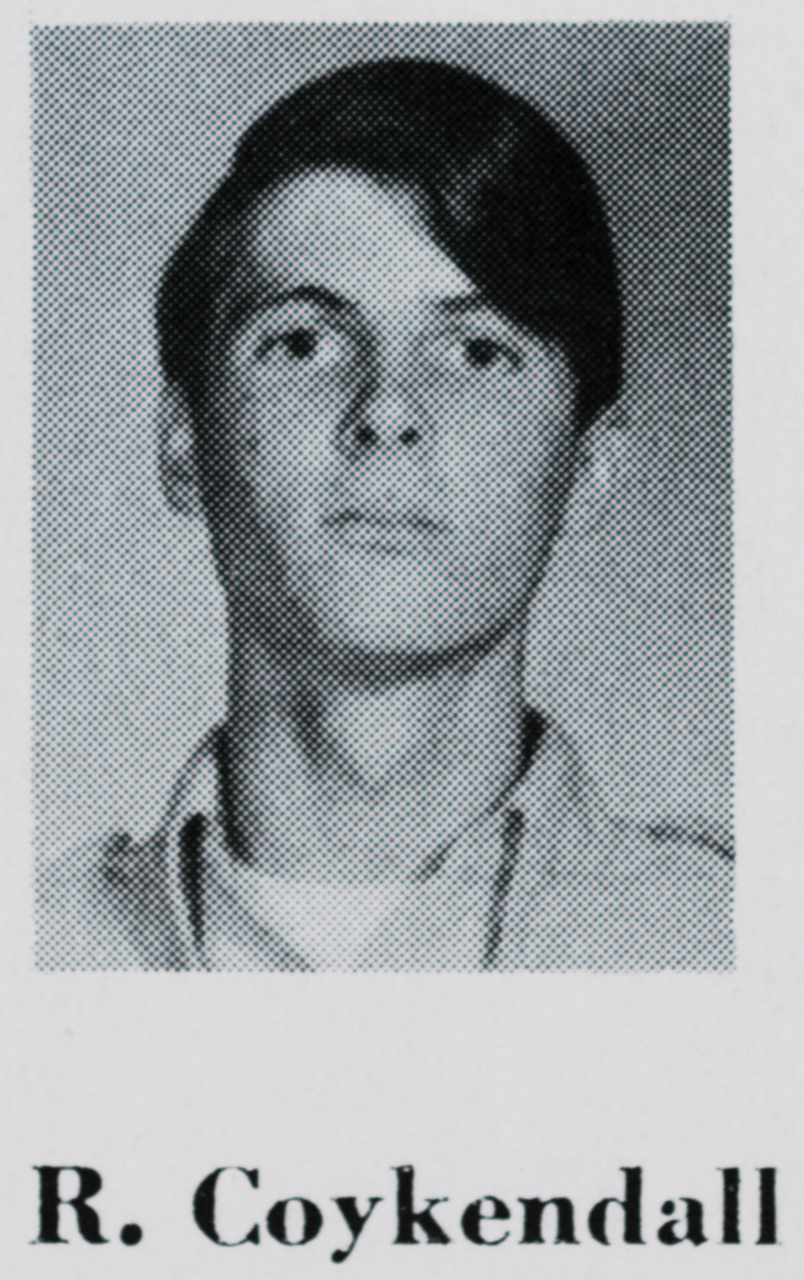 John "Roski" Coykendall (from 1967 yearbook)