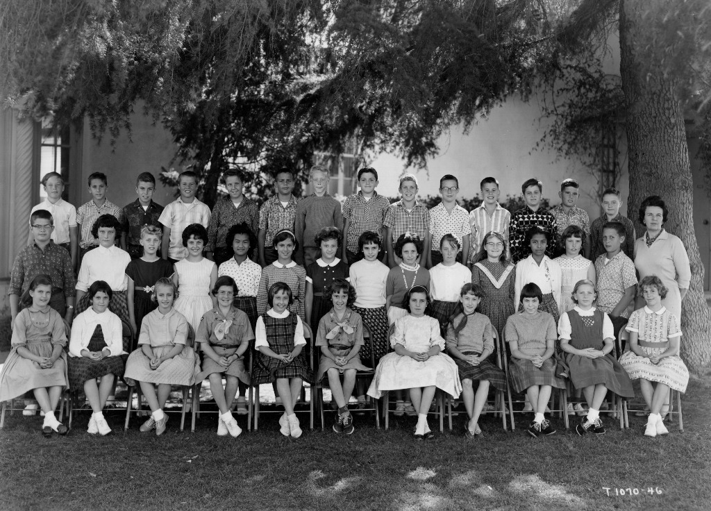 WGES Mrs. Ericsson’s Fifth Grade 1961
(Submitted by Dave Lima)
Top Row:
Teddy Meece, Michael Prolo, Greg Nelson, Bob Tichenal, Jack Sardegna, Richard Sunseri, Jim Copple, Richard Thomasso, Terry Bernard, Scott Wedge, Jeff Vincent, Tommy Antonopolous, Greg