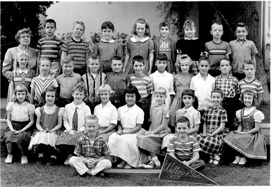 Mrs. Norman’s Second Grade 1958 Picture provided by Diana (Brian) Silva