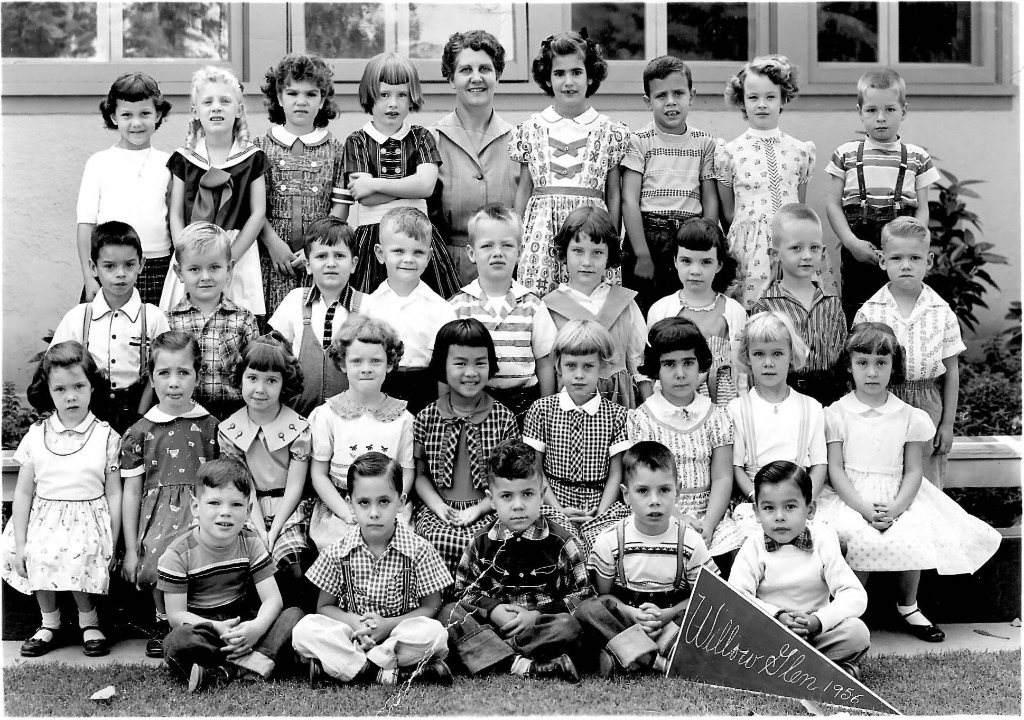 Mrs. Wood’s Kindergarten, 1956 Picture provided by Diana (Brian) Silva